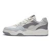 Li Ning Moon White Thick Sole Height Increasing Wear Resistant Breathable Low Top Skate Shoes Women Sneakers Gray AGCS252-9