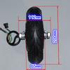 36 V 250 W Neodym-starker Magnet Bürstenloser Motor für Elektroroller 8 Zoll Bürstenloser zahnloser Hochgeschwindigkeits-Radmotor Gummireifen