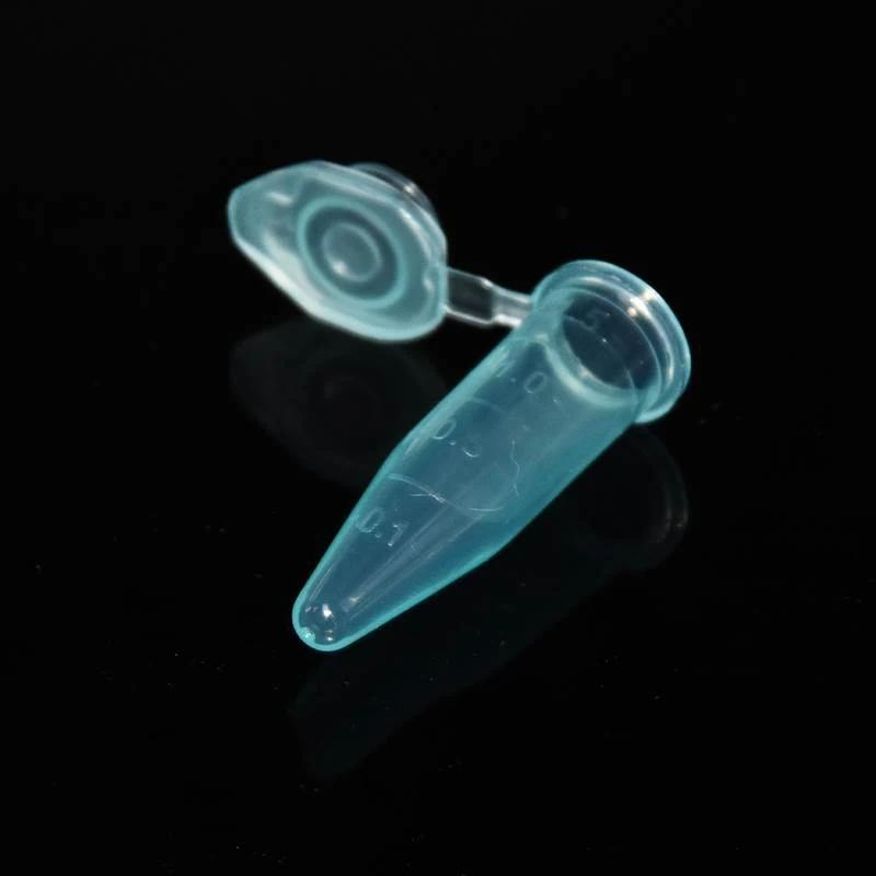 50PCS 1.5ML With Scale Lab centrifugal tubes with pointed bottom and cap Centrifuge Tubes Vial