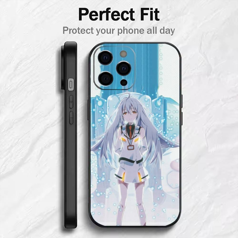 

P-Plastic Memories I-Isla Phone Case For iPhone17,16,15,14,13,12 Plus,Max Soft Silicone Black Cover iPhone11PROMAX