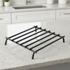 Striped Design Pot Rack Anti-slip Pot Holder Kitchen Trivet  Hot Dish/Bowl