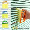 Detachable AC Vent and Radiator Cleaning Brush for Dust Removal and Blinds Washing Handheld Tool