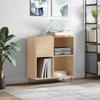 Vidaxl Mobile Porta CD, Rovere Sonoma, 84,5X38X89 Cm