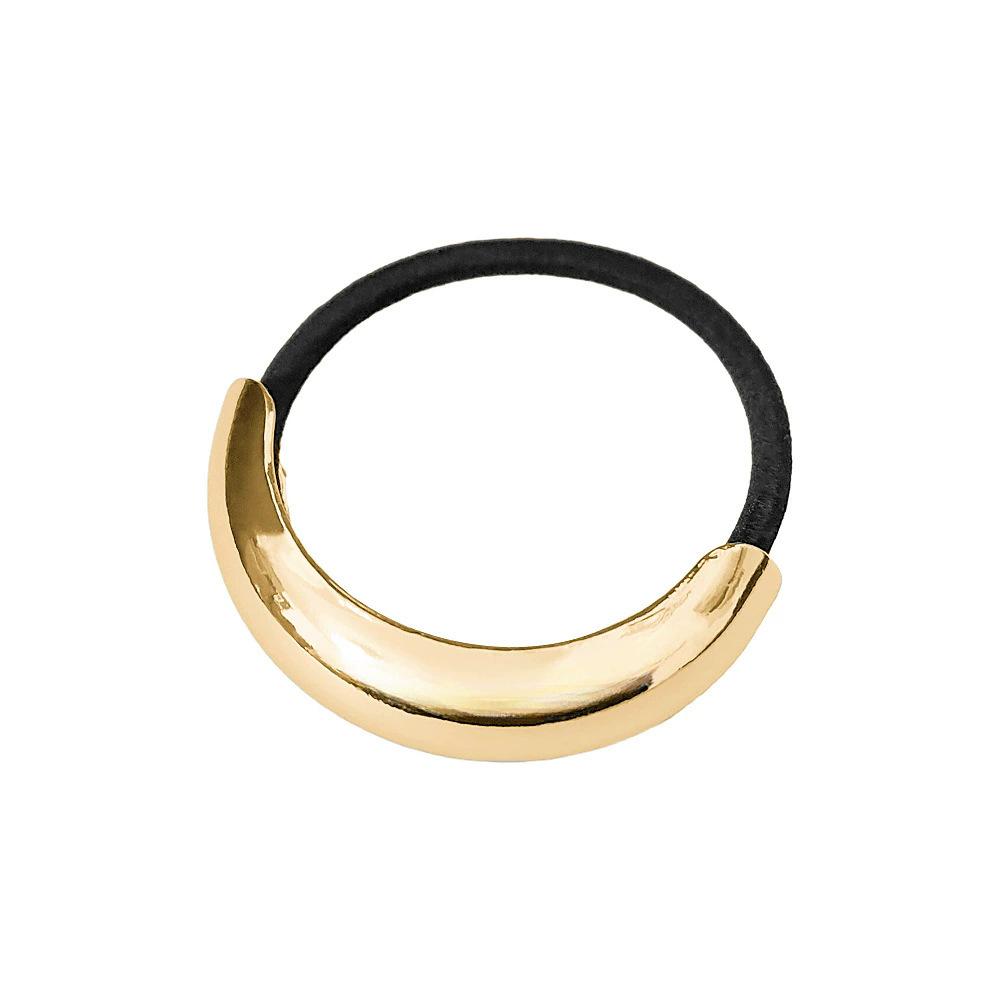 

1 шт. Соединенные Штаты Геометрический Металлический Выпуклый Эластичный Новый Элегантный Круг для Волос Универсальная Веревка для Волос Ретро Элегантная Резинка для Хвоста Резинки для Волос single tube золотой