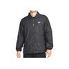 Nike Embroidered Logo Loose-Fit Polo Jacket Men Jackets Black FN3317-010