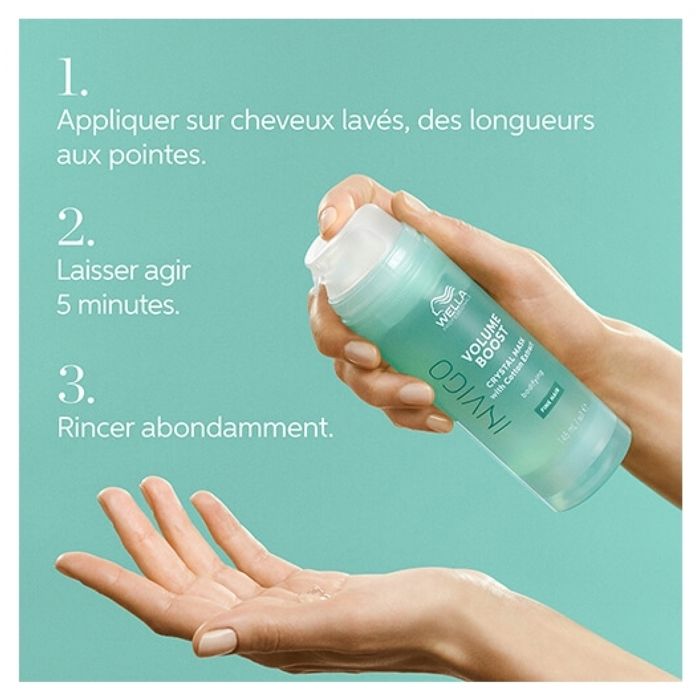 Masque - Wella Professionals - Invigo Volume Boost - 500ml - Cheveux fins - Volume amélioré