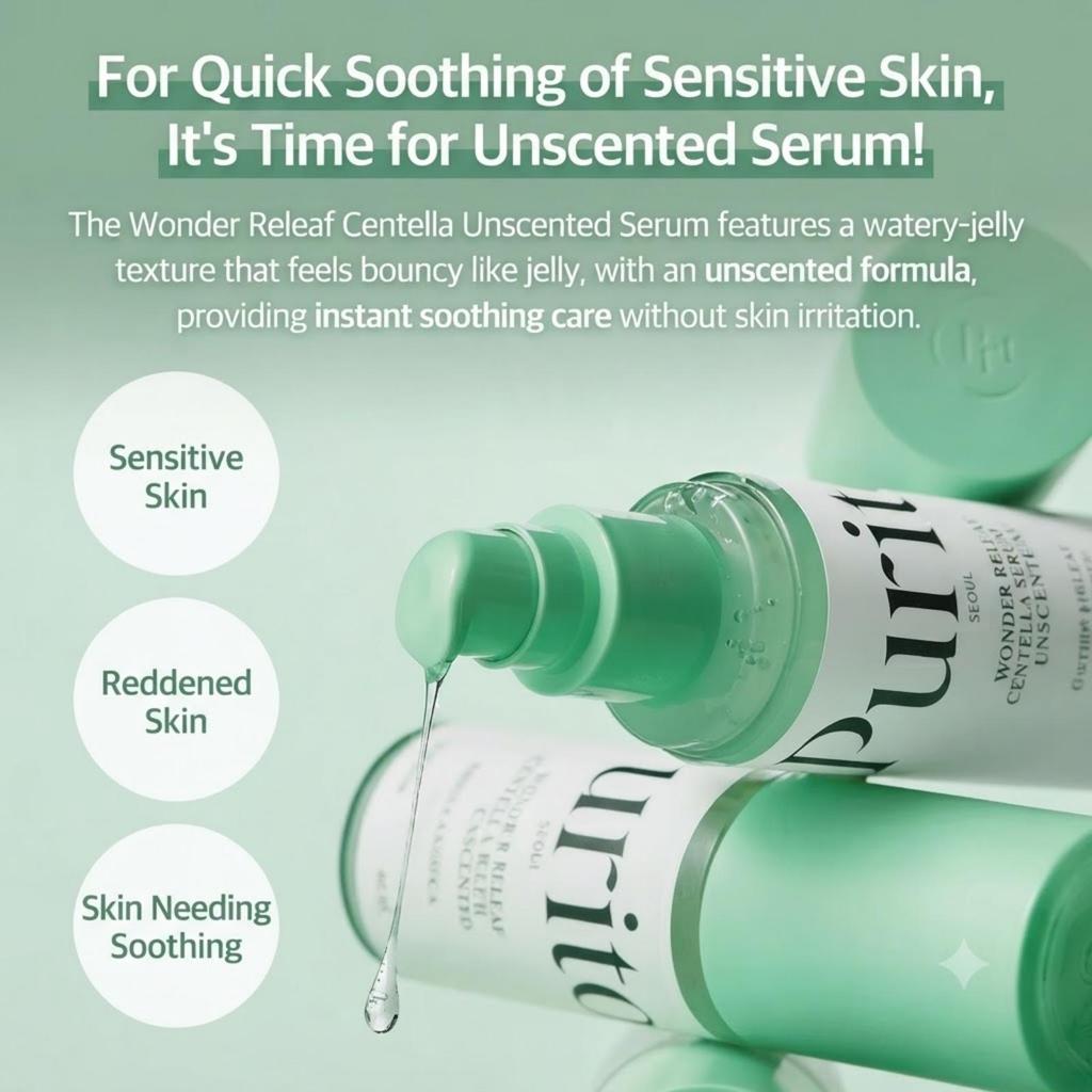 Purito Seoul Wonder Releaf Centella Serum Unscented 60ml