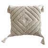 Pillowcase Stylish Bohemian Ethnic Tassel Design Thickened Embroidered Sofa Bedside Cushion Office