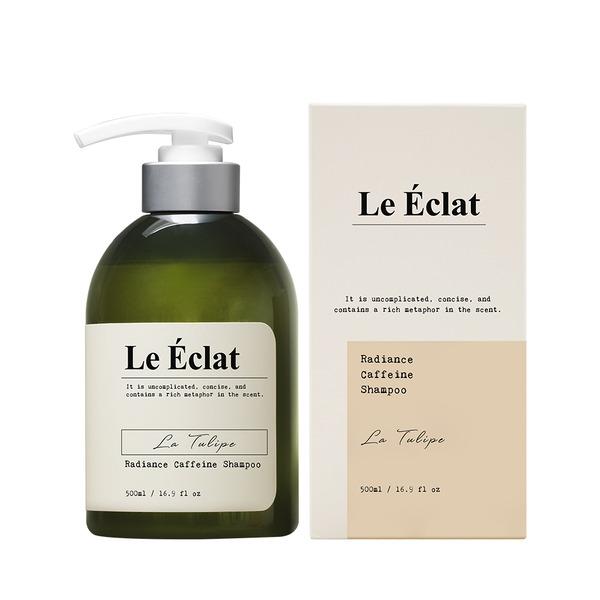 Le Eclat Radiance Caffeine Shampoo La Tulipe 500ml 1 bottle Tulipe 500ml 1 bottle