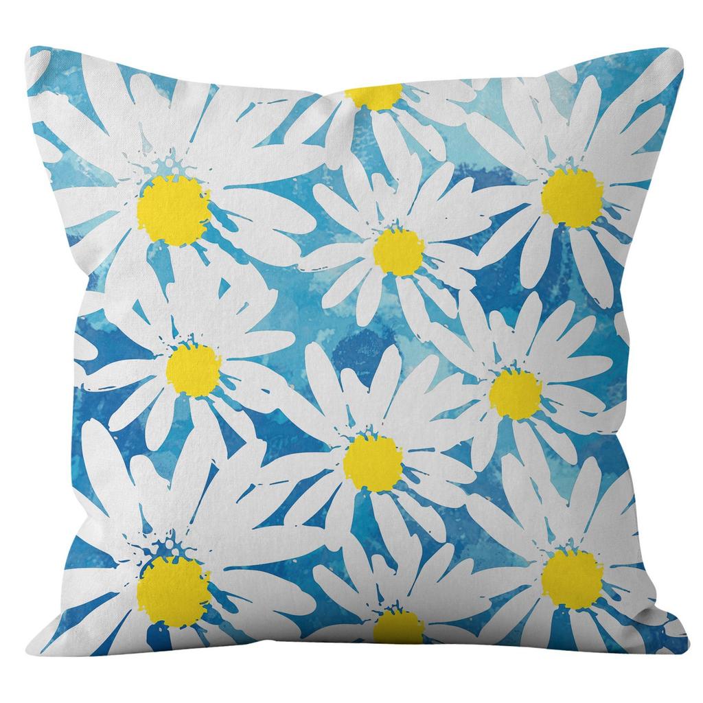 New Small Fresh Daisy Pillowcase, Available Without Pillow Core Home Cushion Cover