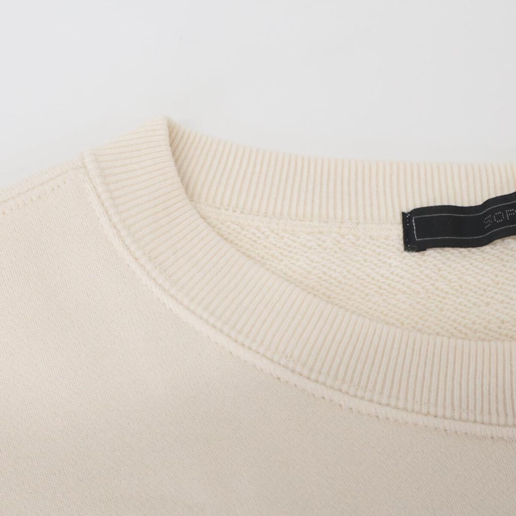 SOPHNET. Ivory SOPH-242056 Crew Neck Sweatshirt tops M IvoryUsed