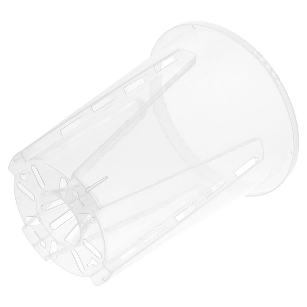 12pcs Plastic Plant Pot with Holes Clear Garden Pots Accessories Orchid Pot Indoor Repotting