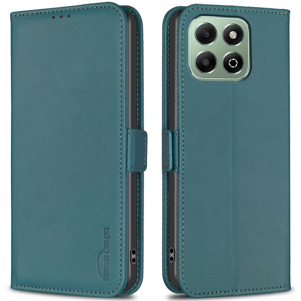 BINFEN COLOR BF31 Für Honor X6b 4G Hülle Brieftasche Ständer Leder Handyhülle