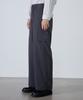 Tonilolenseu Wool Wide Cargo Pants Charcoal