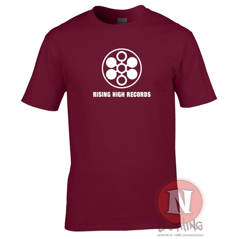 Rising High Records TShirt Trance Dance Rave Music Electronica Edm S