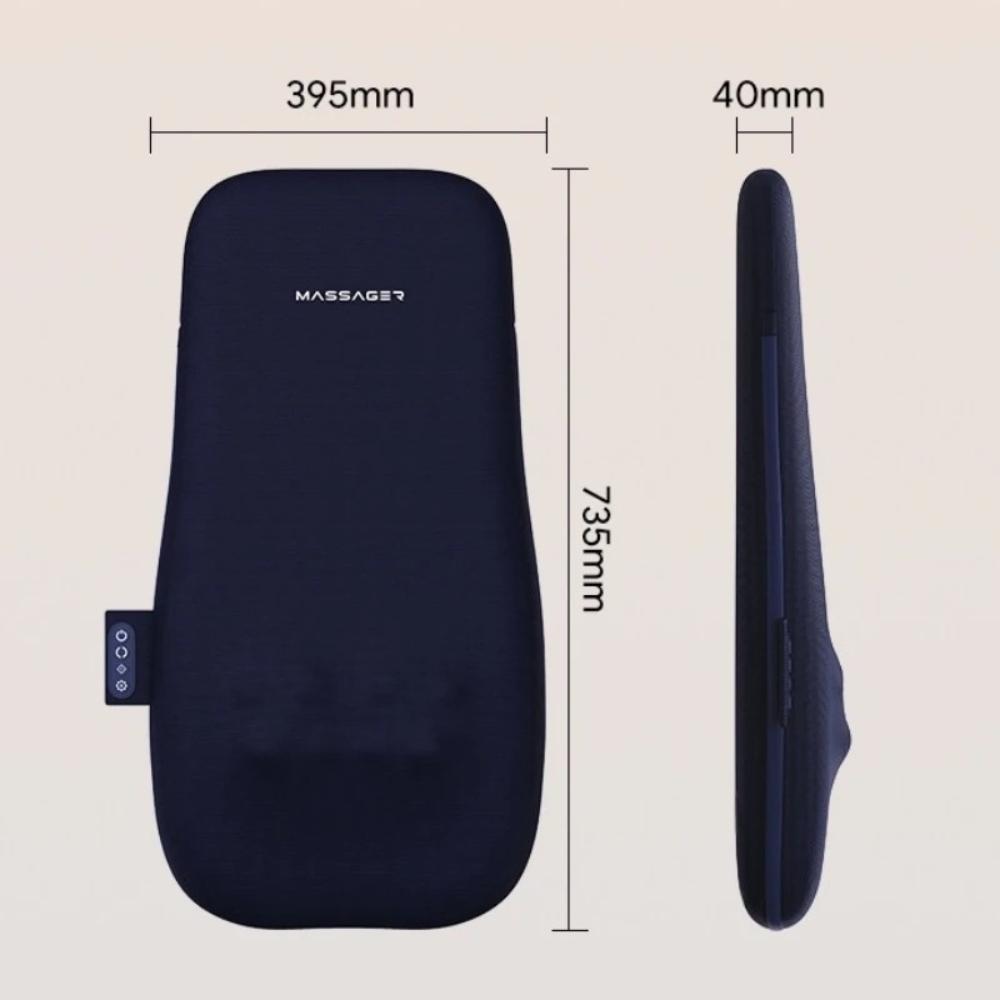 Hot Compress Kneading Massager Portable Body Massage Pillows for Shoulder Neck Waist Back Boby Massage Device for Home & Office