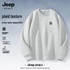 JEEP SPIRIT Men's American Style Loose Fit Crewneck Sweatshirt