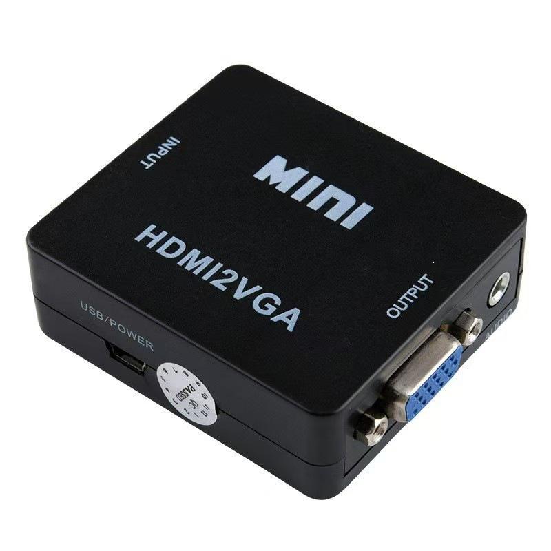 HD AV To HDMI Video Converter 1080P for Monitor, Game Console, Set-top Box, RCA Input
