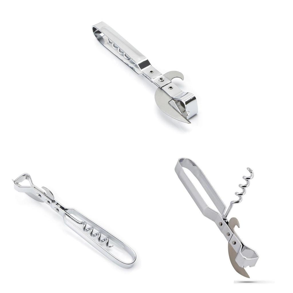 Stainless Steel Multifunction Bottle Opener With Can And Beer Bottle Opening For Home And Gift Use
