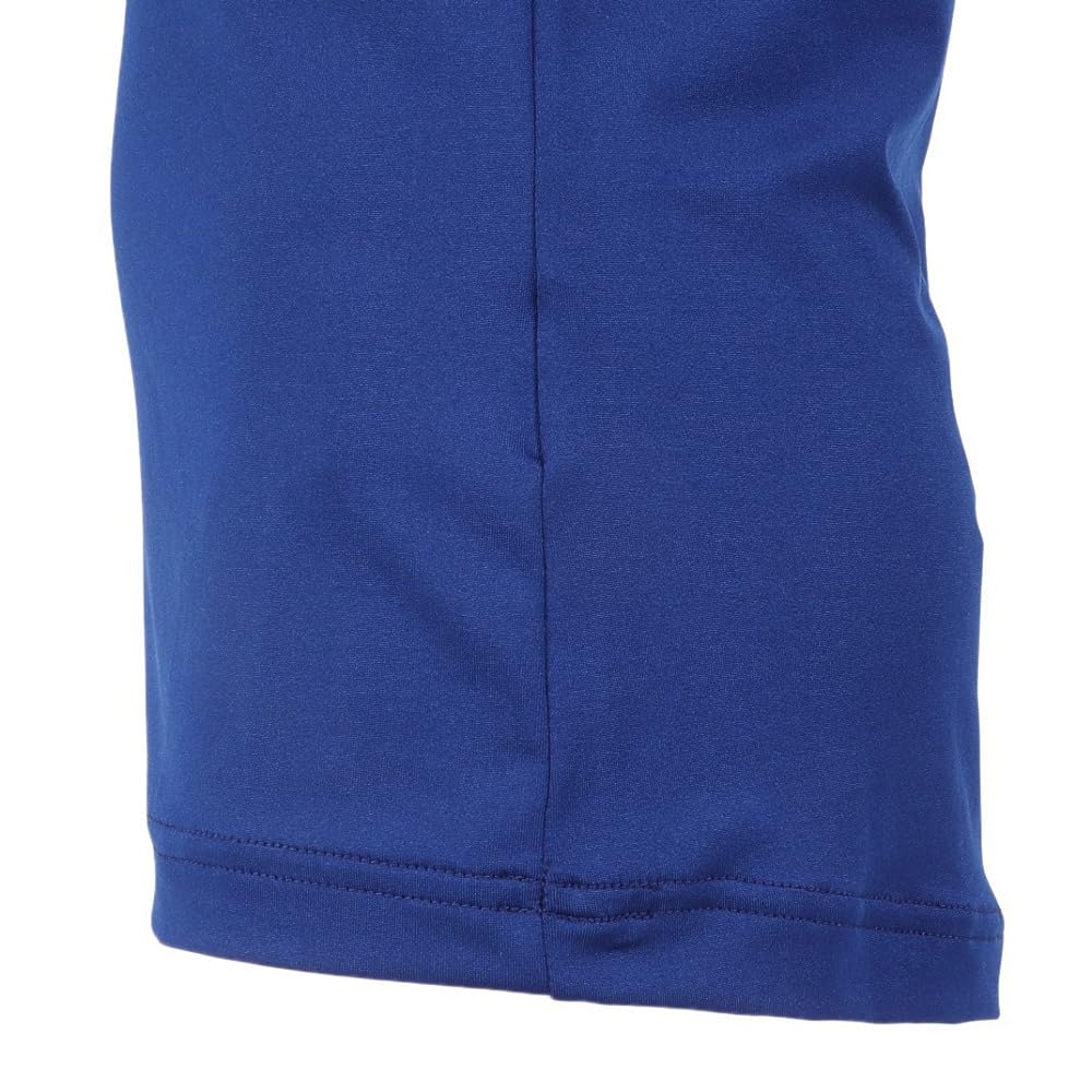 Mizuno Baseball Low Short Quick 12JAAP5227 Undershirt, Junior, Neck, Sleeve, Drying, (Blue/160/Jr)