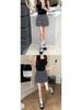 2026 Damen High-Waist A-Linien Polka Dot Midi-Rock mit Schlitz - Neuer Sommer-Artikel