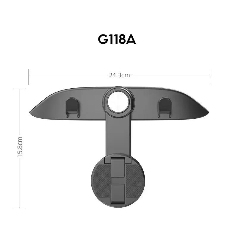 

Oatsbasf Clip or Magnetic Car Phone Holder Stand for Tesla Model 3/Y/3 Highland with Headrest Hooks 360°Rotation Car Accessories