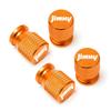 For Suzuki Jimny 4pcs Car Wheel Tire Valve Caps Tyre Stem Covers Airdust Waterproof Accessories