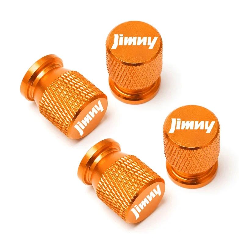 For Suzuki Jimny 4pcs Car Wheel Tire Valve Caps Tyre Stem Covers Airdust Waterproof Accessories
