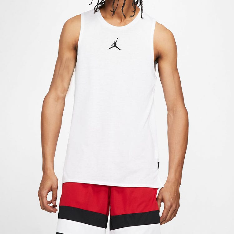 Jordan 23 Basketball Jerseys Men's White Moderate Straight Fit CJ5545-100