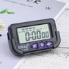 Transparent Clock Mini Electronic Digital Alarm Button Vehicle Mounted for Car Home Fashionable