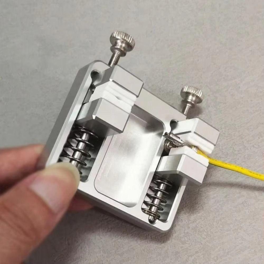 Tool Aluminum Welding Fixture Stable Adjustable Welding Clamp 11mm Jaw Multi-function Soldering Jig Wire Clamp