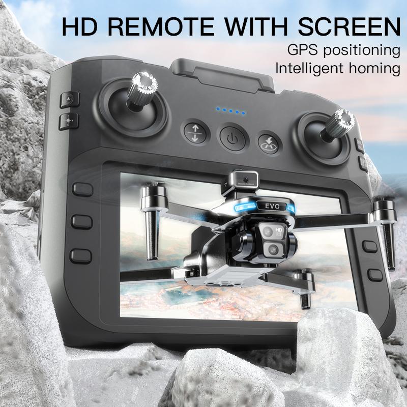 Drone SG901 MAX GPS Profissional 8K Aéreo HD Evitando Obstáculos com Tela Maior Controle Remoto Dobrável Drone Sem Escovas