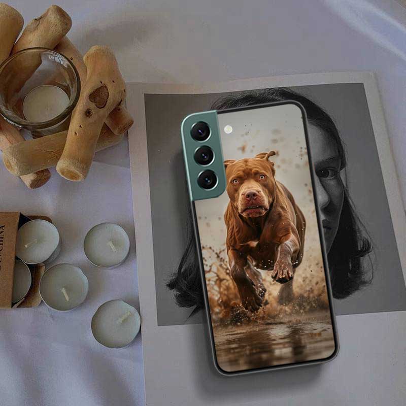 Pit Bull Lovely Pet Dog Pitbull Phone Case For Samsung Galaxy Note 20 Ultra 10 Lite 9 8 M12 M21 M30S M31 M32 M51 M52 S10 S9 S8 P