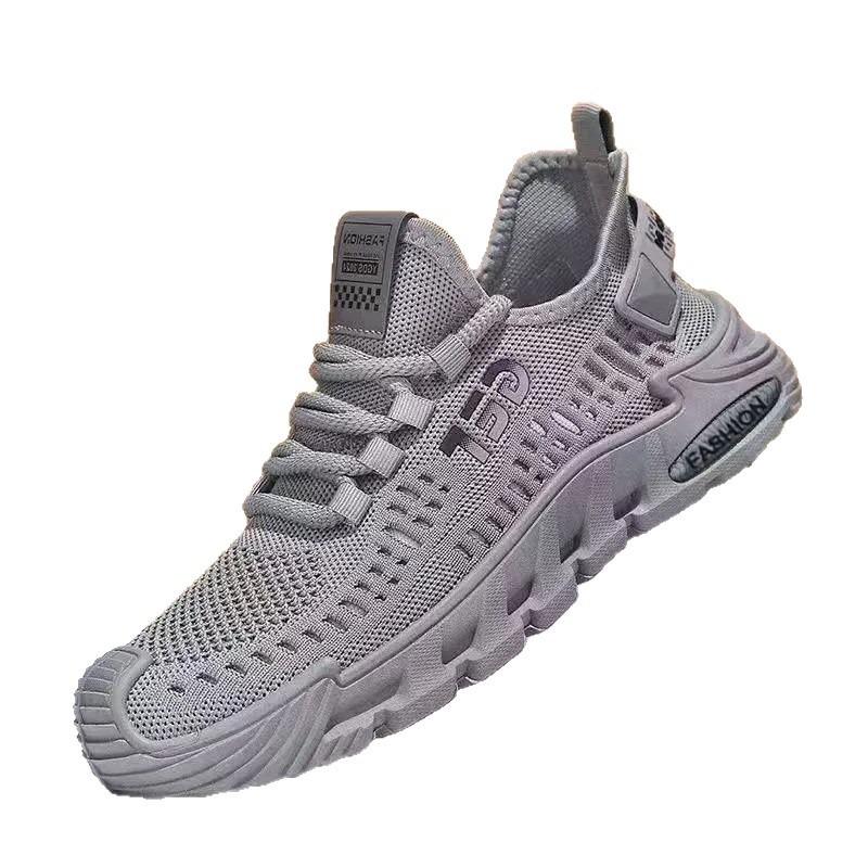 Men's New Mesh Athletic Shoes, Breathable Comfortable Casual Travel Sneakers for Men