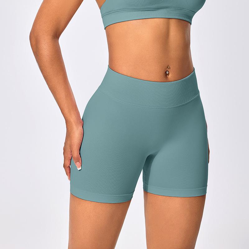 High-Waist Hip-Lifting Women’s Cloud-Feel Yoga & Running Shorts