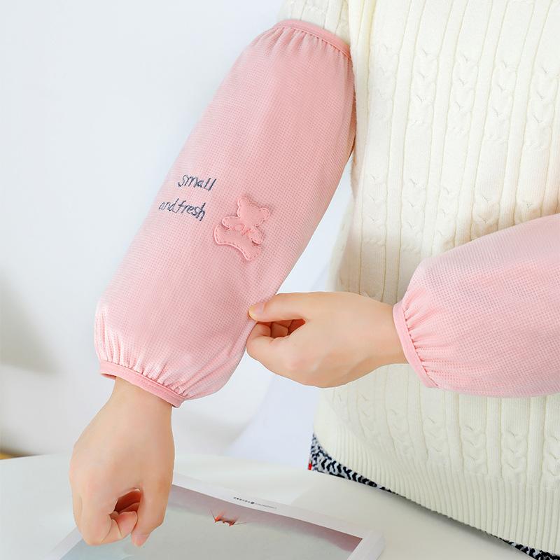 

Рукава для осени и зимы Милые рукава для детей и студентов Женский пуховик Противообрастающие рукава для рабочих рукавов 15*21cm розовый