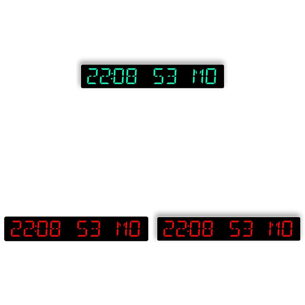 Digital Led Desk Clock With Countdown Timer For Home Office And Bedroom Use