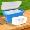 Extra Large Large Ice Grid Mould Reusable Silicone Ice Box Foldable Ice Block Mold