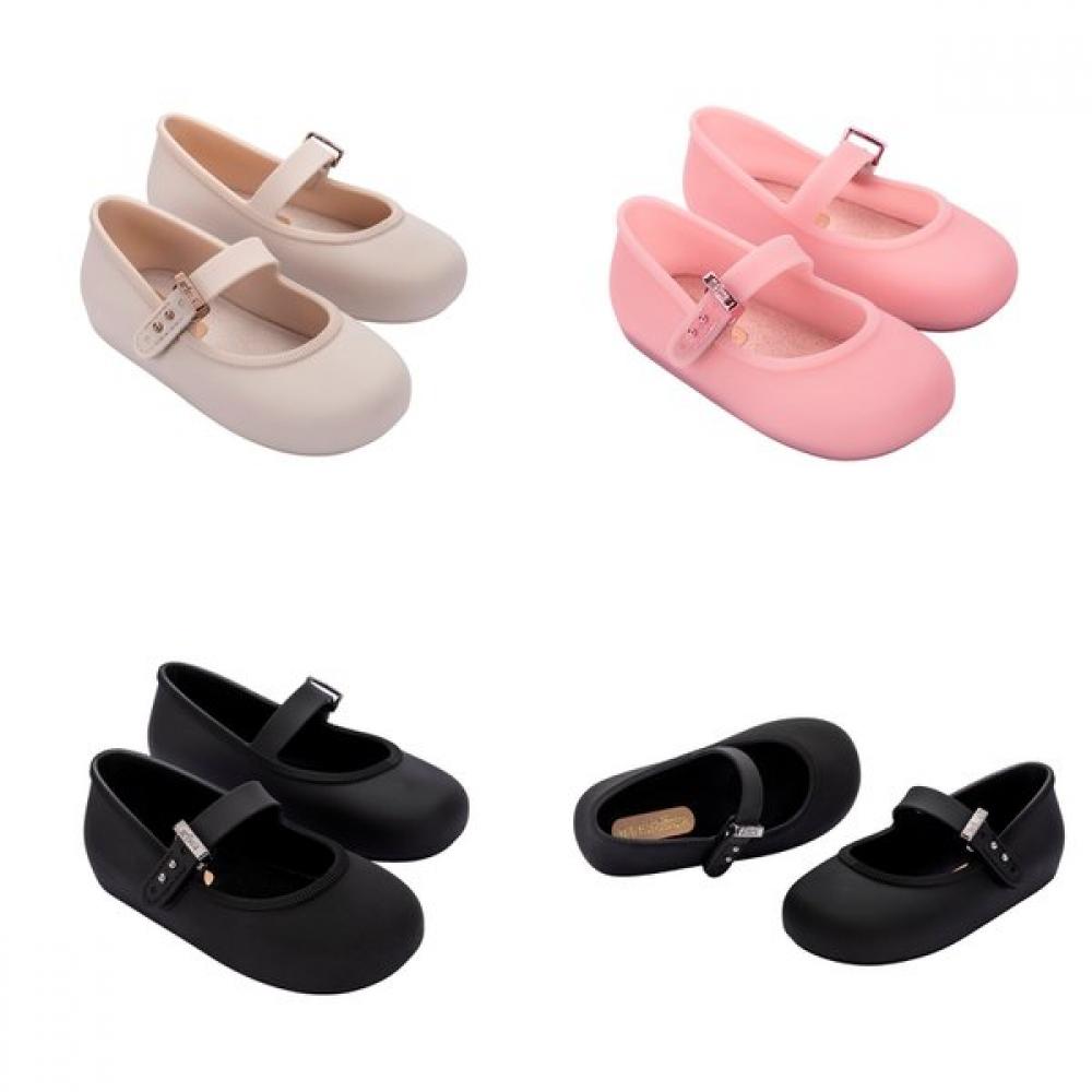 

Mini Melissa Toebox Soft Ballerina Baby Jelly Shoes Mskcg2tssb11 Ivory/130mm(us6)