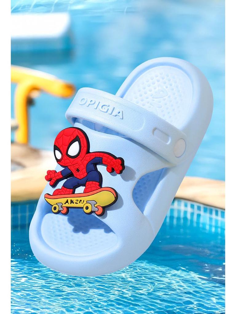 Letnie klapki dziecięce EVA 2025: Antypoślizgowe, Grube Sandały dla Chłopców