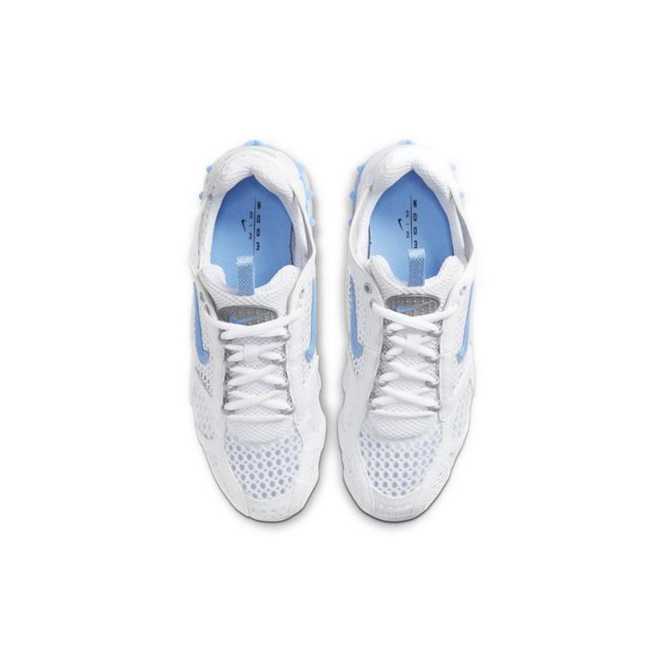 New Nike Air Zoom Spiridon Cage 2 White University Blue Women's CD3613-100