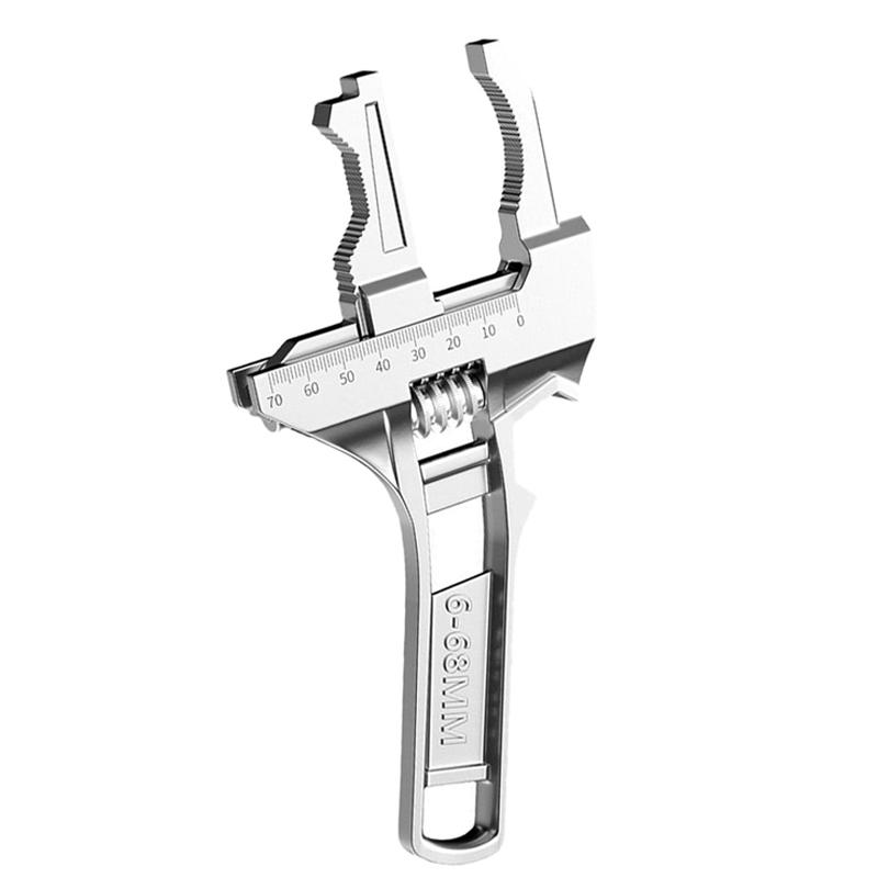 Kostumere Reversible Sink Wrench with 6-68mm Jaw Opening Multifunctional Tools