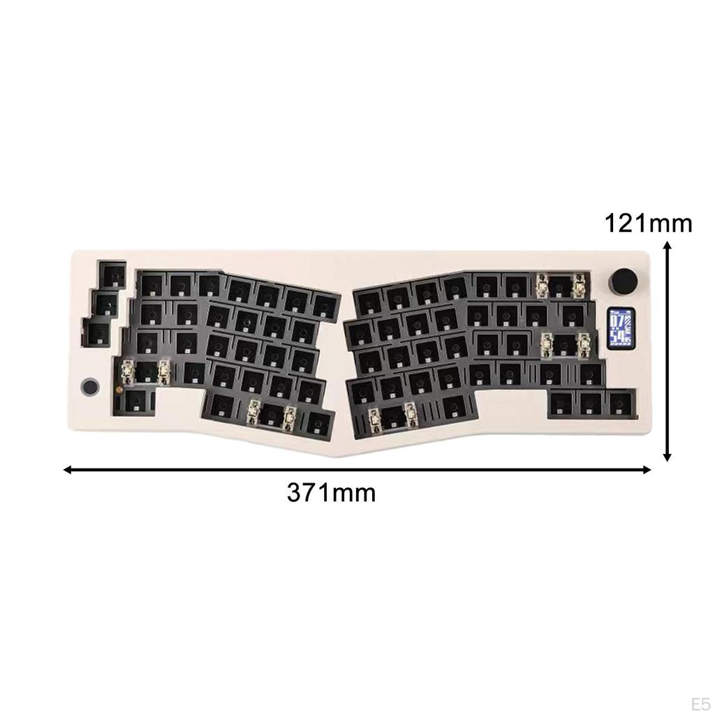 Customizable Mechanical Keyboard Kit for Gaming PC with Interchangeable Switches And RGB Lighting