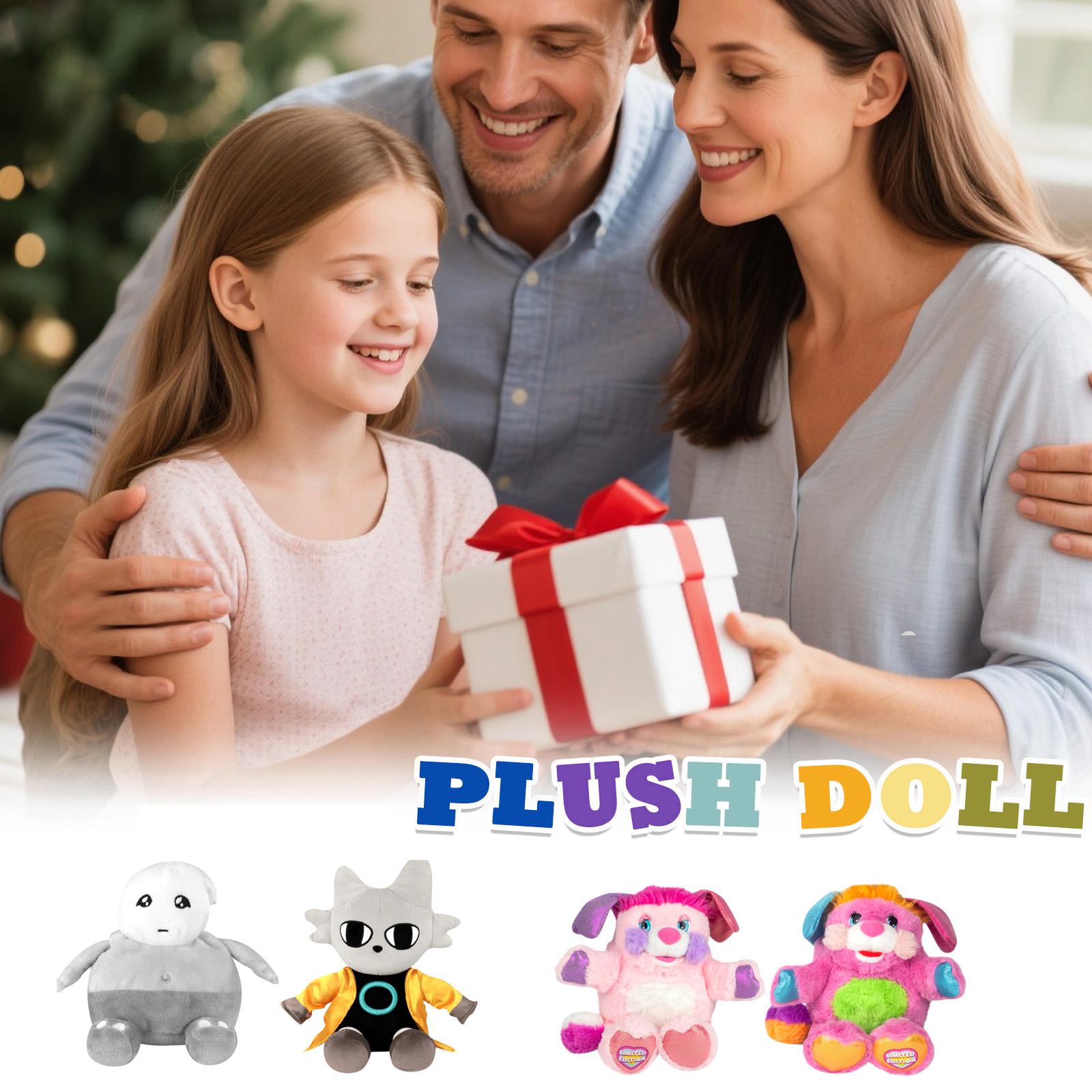 

Плюшевая кукла, Игрушка в подарок, Мультфильм, Детская тряпичная кукла, Детская подарочная подушка One Size