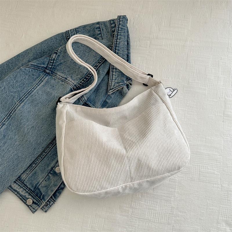 Stylish Canvas Tote Bag For Women In Trendy Spring Colors With Large Capacity