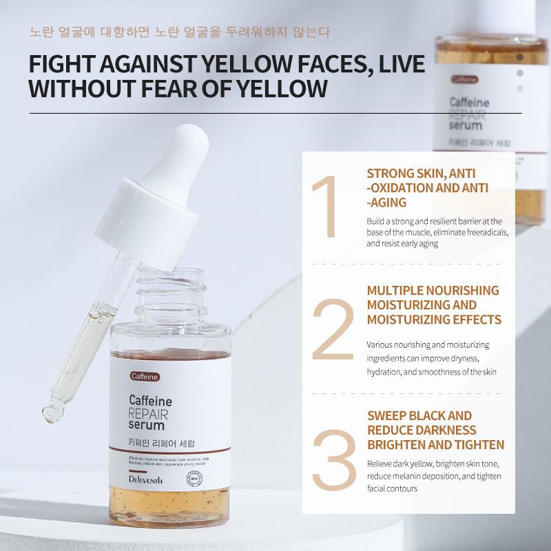 Caffeine Repair Face Serum Anti-Wrinkle Revitalizing Essence 30ml