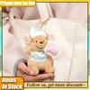 Disney Piggy and Winnie The Pooh Plush Keychain Dolls, Cute and Fun Anime Style Birthday Accessories