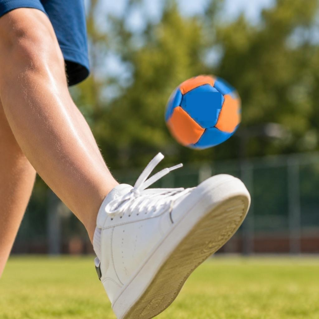 Footbag Hacky Sack Foot Kick Ball Soft Fabric Panel Construction Durable Lightweight for Outdoor Indoor Use