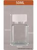 Wide-Mouth 50-100ml PET Dispensing & Sealing Bottle for Capsules & Solids