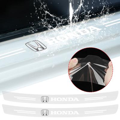 1ks Průhledná ochranná nálepka na znak kufru auta Automobilové příslušenství pro Civic Accord Crider City XRV CRV HRV Inspire Fit Odyssey Envix
